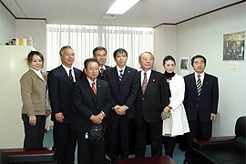 访问长崎上海事务所